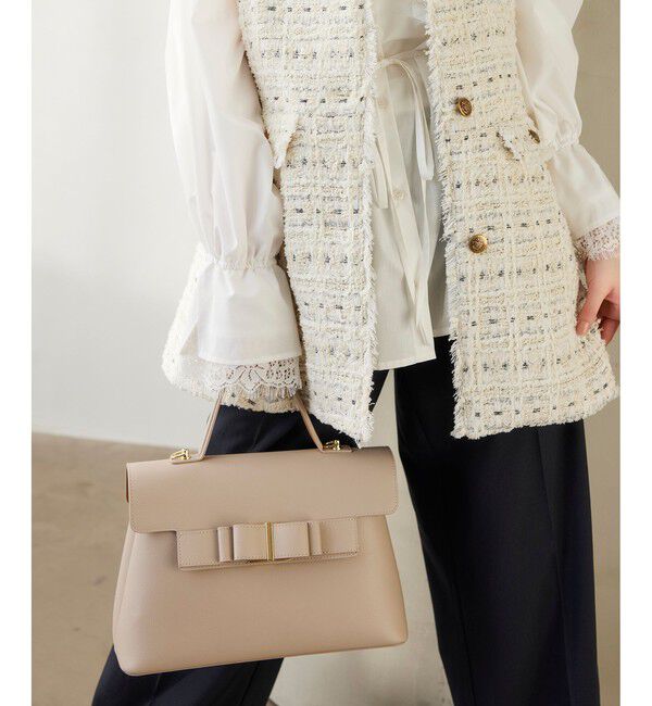 VIS「リボンベルトワンハンドルバッグ/軽量・2WAY」|ハンドバッグ|