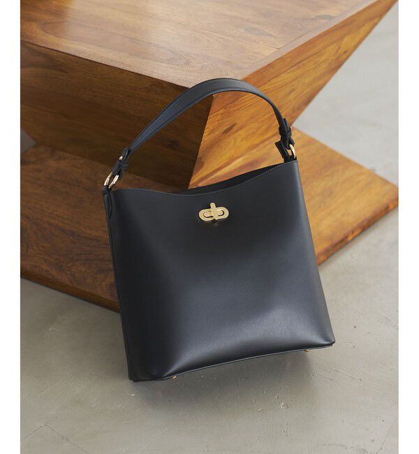 VIS「楕円ひねり3層ショルダーバッグ/2WAY」|ショルダー・メッセンジャー|ブラック(01)