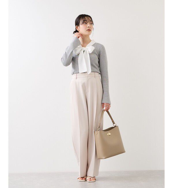 VIS「楕円ひねり3層ショルダーバッグ/2WAY」|ショルダー・メッセンジャー|