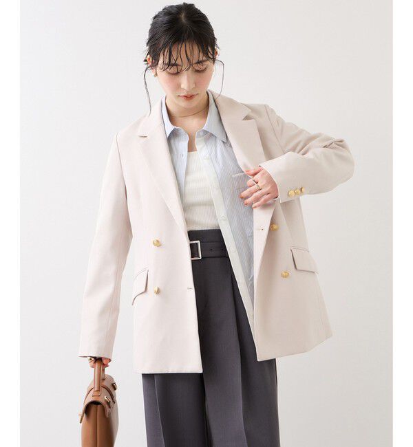 VIS「ウエストリボンシャツ/イージーケア・WEB限定カラー」|シャツ・ブラウス|