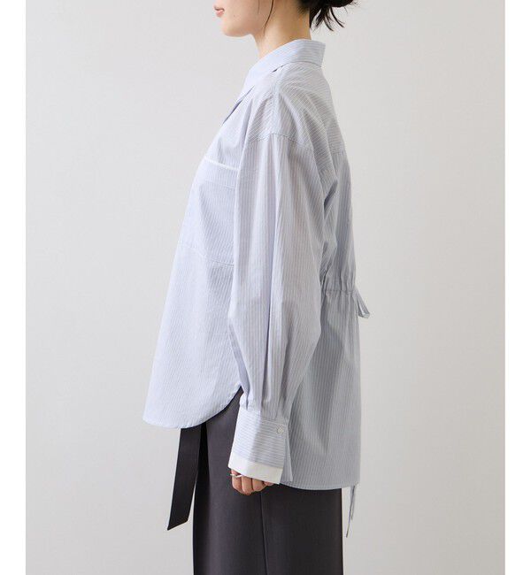 VIS「ウエストリボンシャツ/イージーケア・WEB限定カラー」|シャツ・ブラウス|
