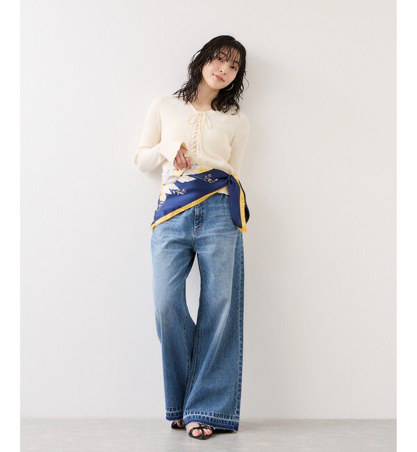 VIS「アソート柄スカーフ 90cm」|バンダナ・スカーフ|