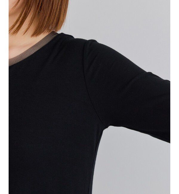 VIS「【WEB限定】チュールレイヤード風ワンピース」|ワンピース|