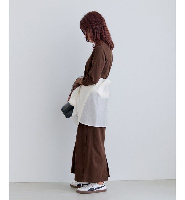 VIS「【WEB限定】チュールレイヤード風ワンピース」|ワンピース|