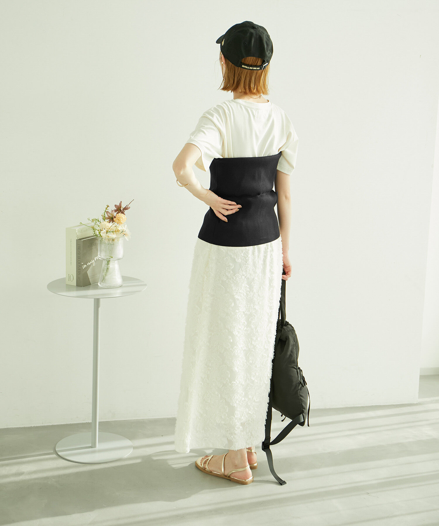 Rope&rsquo;Picnic「着丈が選べる/ニットビスチェ」|キャミソール|