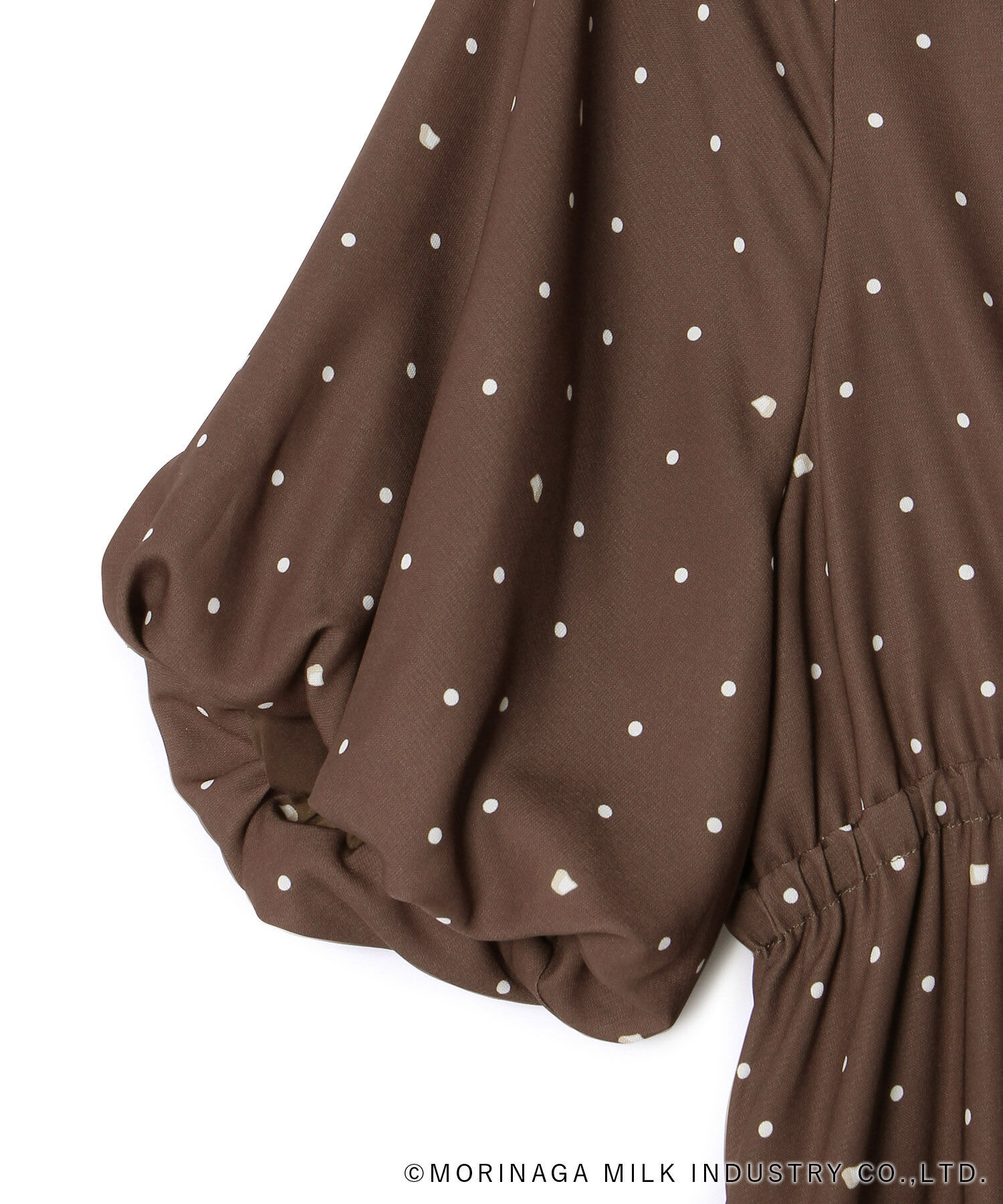 Rope&rsquo;Picnic「【Pino meets ROPE' PICNIC】Pinoドット柄ワンピース」|ワンピース|