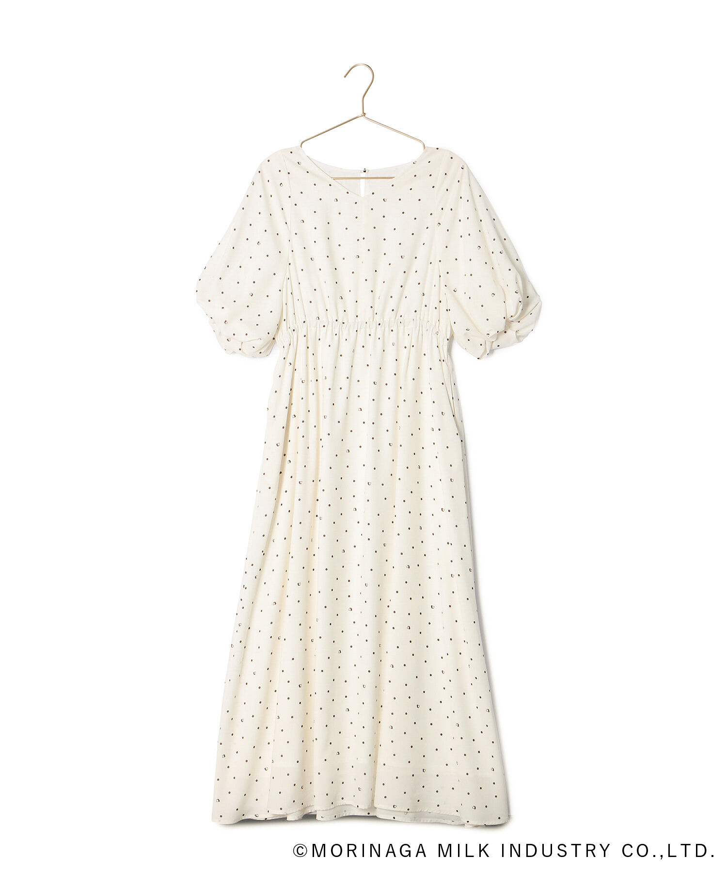 Rope&rsquo;Picnic「【Pino meets ROPE' PICNIC】Pinoドット柄ワンピース」|ワンピース|