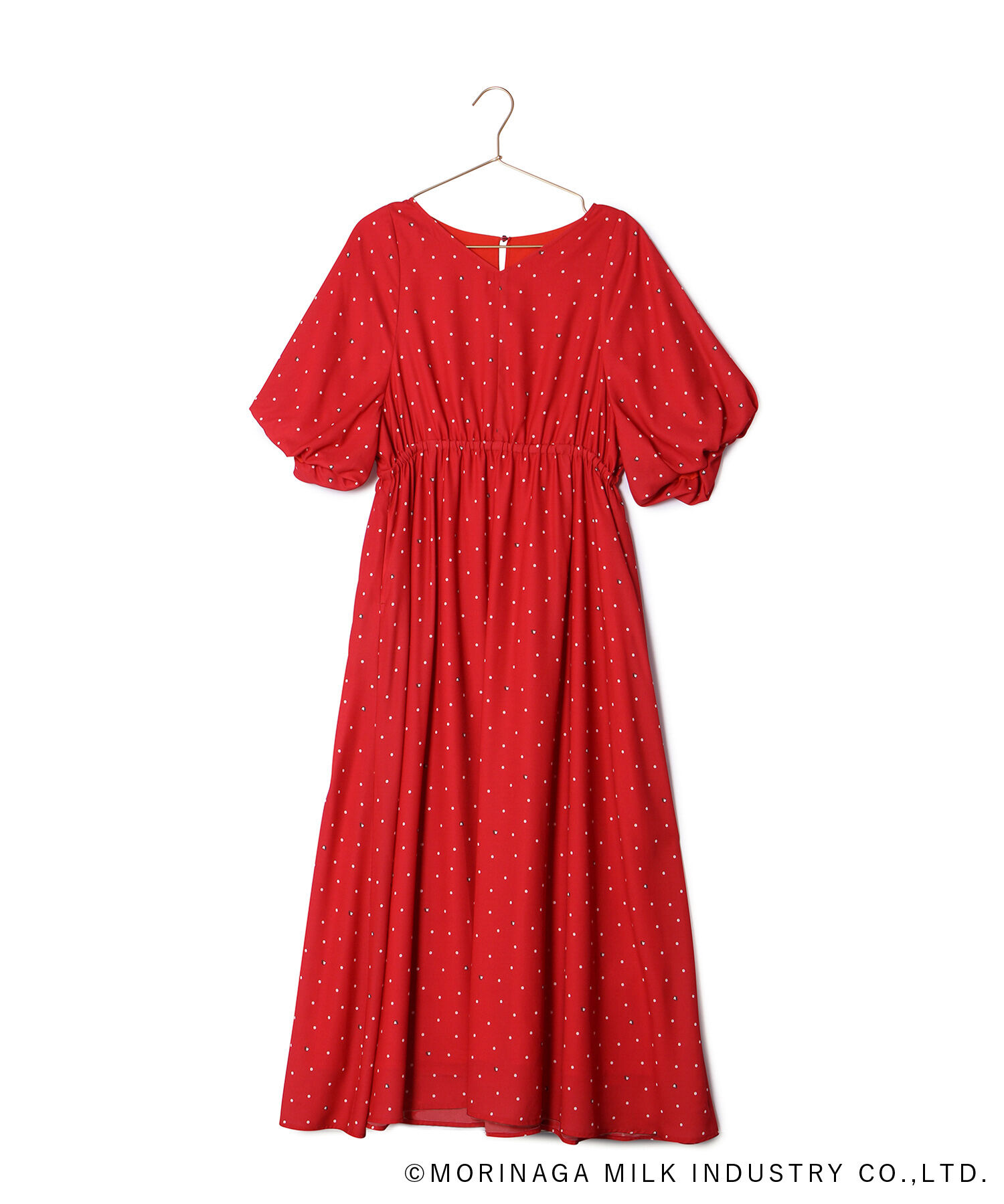 Rope&rsquo;Picnic「【Pino meets ROPE' PICNIC】Pinoドット柄ワンピース」|ワンピース|