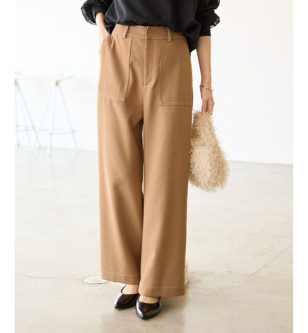 Rope&rsquo;Picnic「【3サイズ展開】ツイードベイカーパンツ」|チノ|