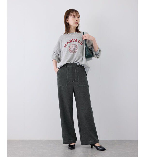 Rope&rsquo;Picnic「【3サイズ展開】ツイードベイカーパンツ」|チノ|