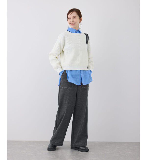 Rope&rsquo;Picnic「【3サイズ展開】ツイードベイカーパンツ」|チノ|