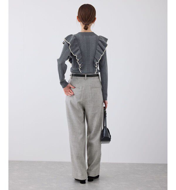 Rope&rsquo;Picnic「【3サイズ展開】ツイードベイカーパンツ」|チノ|