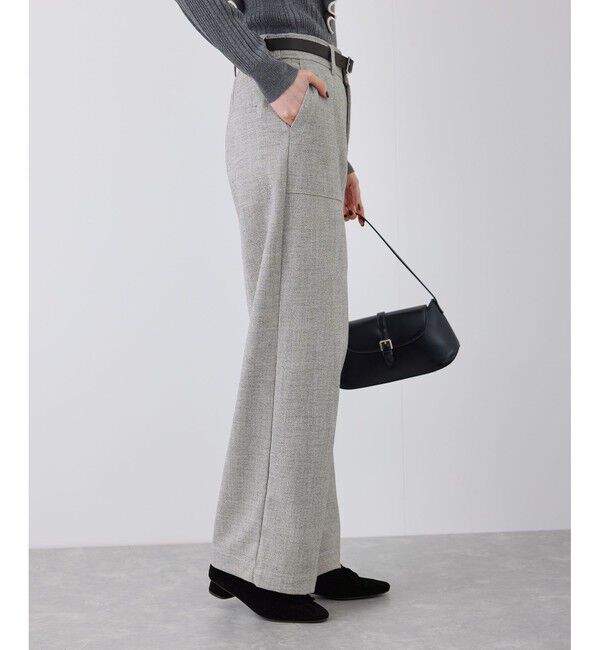 Rope&rsquo;Picnic「【3サイズ展開】ツイードベイカーパンツ」|チノ|