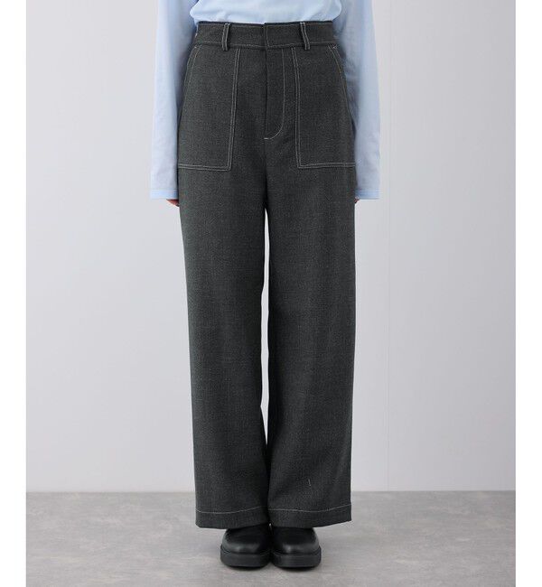 Rope&rsquo;Picnic「【3サイズ展開】ツイードベイカーパンツ」|チノ|