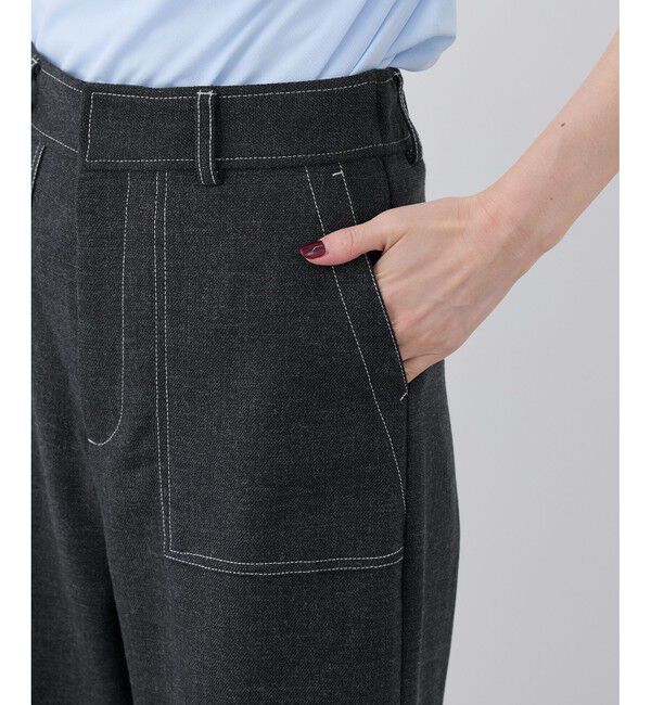 Rope&rsquo;Picnic「【3サイズ展開】ツイードベイカーパンツ」|チノ|