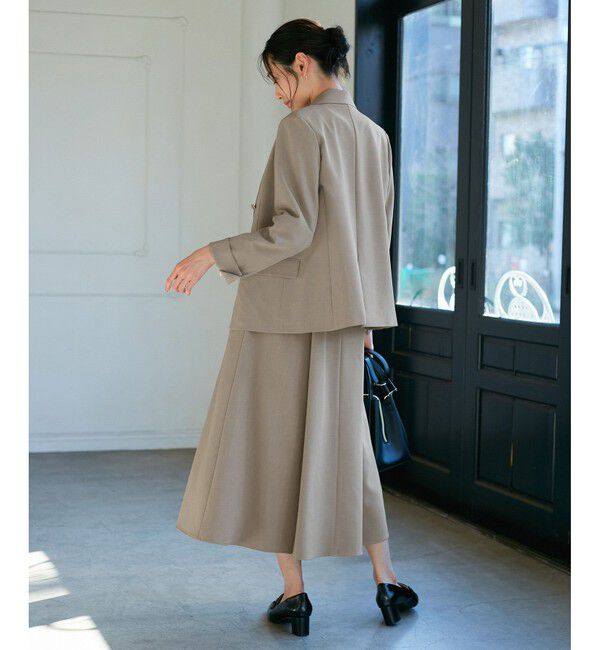 Rope&rsquo;Picnic「【花粉ガード】クリアツイルジャンパースカート/セレモニー・通勤対応・セットアップ対応」|ワンピース|