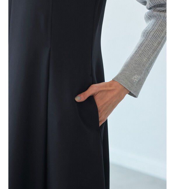 Rope&rsquo;Picnic「【花粉ガード】クリアツイルジャンパースカート/セレモニー・通勤対応・セットアップ対応」|ワンピース|