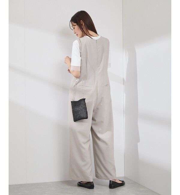 Rope&rsquo;Picnic「【吸水速乾・防シワ】エフォートレスリラックスオールインワン」|オールインワン|