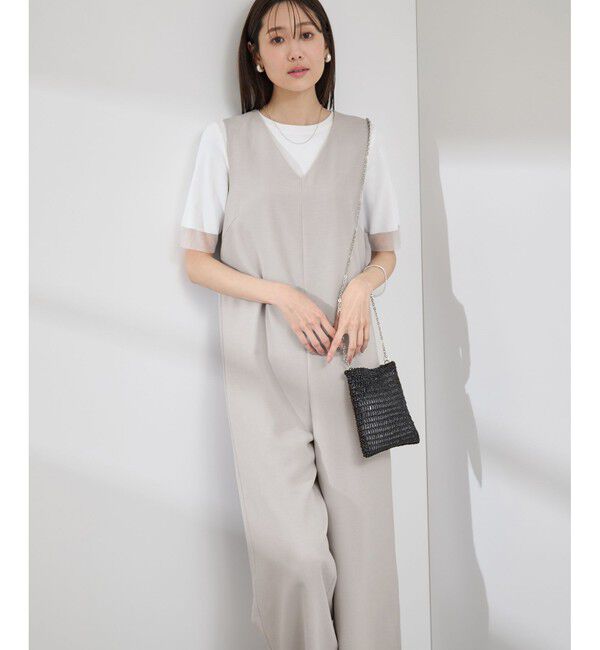 Rope&rsquo;Picnic「【吸水速乾・防シワ】エフォートレスリラックスオールインワン」|オールインワン|