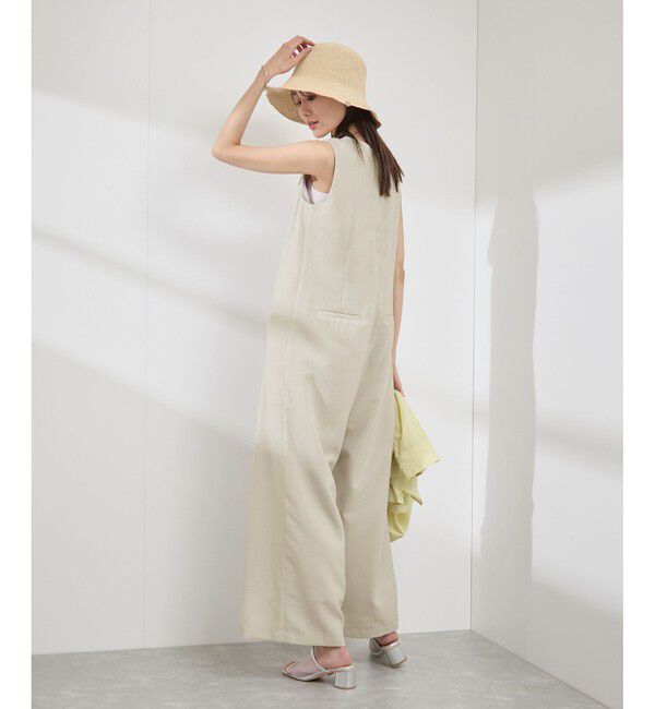 Rope&rsquo;Picnic「【吸水速乾・防シワ】エフォートレスリラックスオールインワン」|オールインワン|