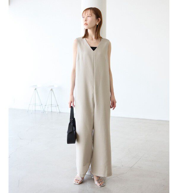 Rope&rsquo;Picnic「【吸水速乾・防シワ】エフォートレスリラックスオールインワン」|オールインワン|