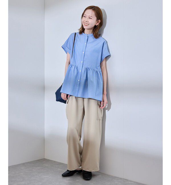 Rope&rsquo;Picnic「【UVカット・接触冷感・イージーケア】イージーカーゴパンツ」|カーゴ|