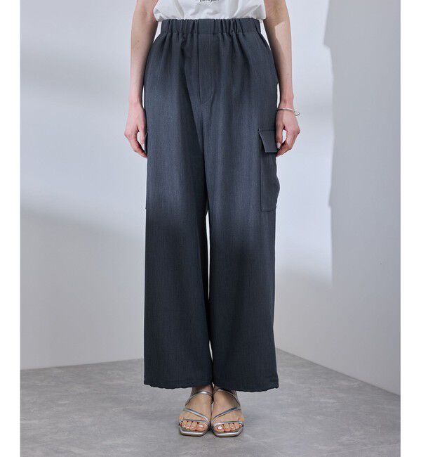 Rope&rsquo;Picnic「【UVカット・接触冷感・イージーケア】イージーカーゴパンツ」|カーゴ|