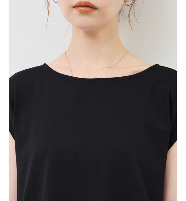 Rope&rsquo;Picnic「【UVカット・接触冷感】レースドッキングカットトップス」|Tシャツ・カットソー|