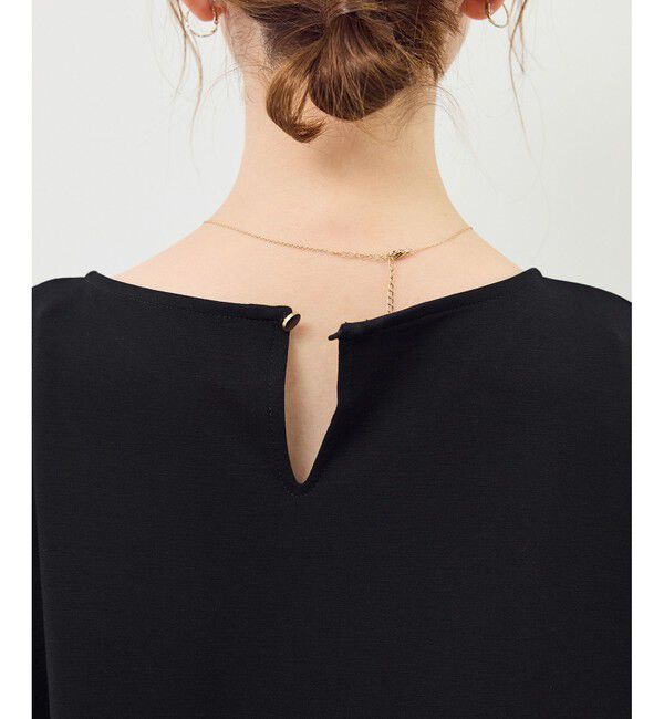 Rope&rsquo;Picnic「【UVカット・接触冷感】レースドッキングカットトップス」|Tシャツ・カットソー|