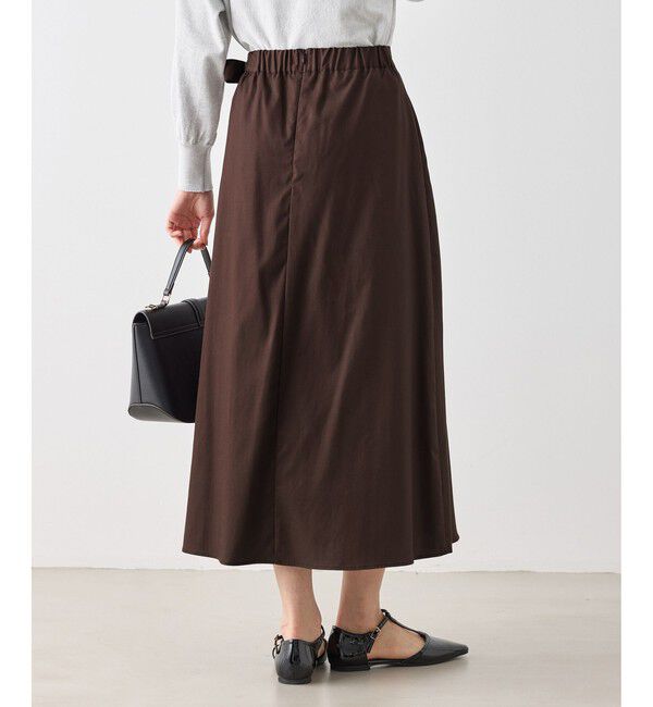 Rope&rsquo;Picnic「ウエストリボンラップボリュームスカート」|スカート|