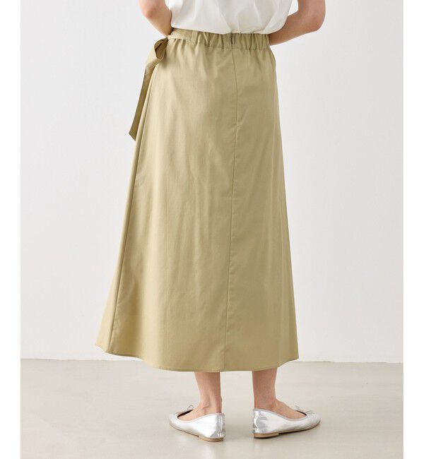 Rope&rsquo;Picnic「ウエストリボンラップボリュームスカート」|スカート|