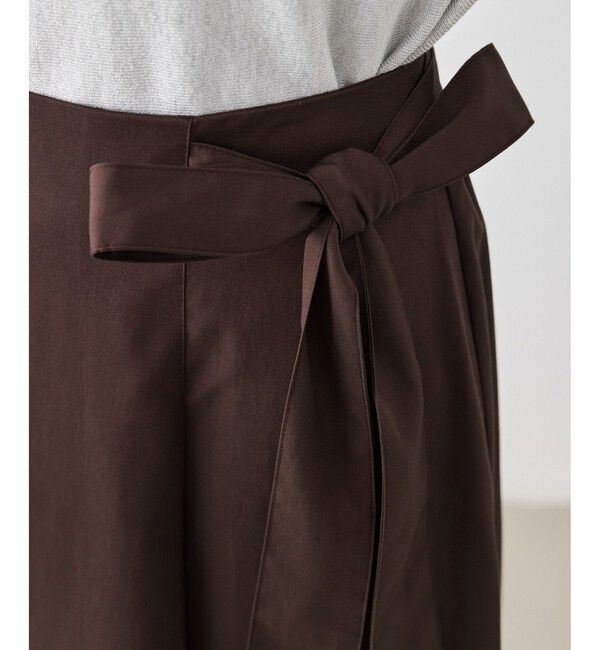 Rope&rsquo;Picnic「ウエストリボンラップボリュームスカート」|スカート|