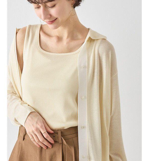 Rope&rsquo;Picnic「配色デザインカーディガン&インナーアンサンブル」|カーディガン|キナリ(16)