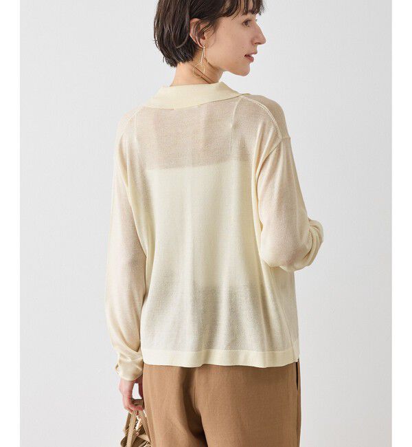 Rope&rsquo;Picnic「配色デザインカーディガン&インナーアンサンブル」|カーディガン|