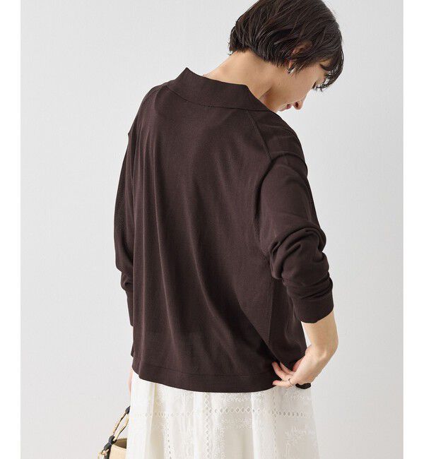 Rope&rsquo;Picnic「配色デザインカーディガン&インナーアンサンブル」|カーディガン|