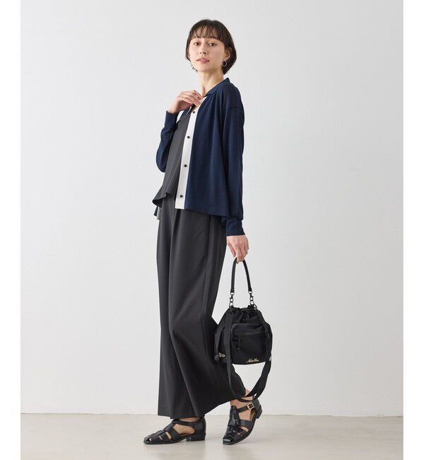 Rope&rsquo;Picnic「配色デザインカーディガン&インナーアンサンブル」|カーディガン|