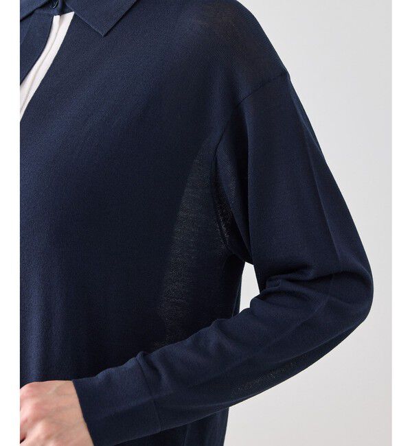 Rope&rsquo;Picnic「配色デザインカーディガン&インナーアンサンブル」|カーディガン|