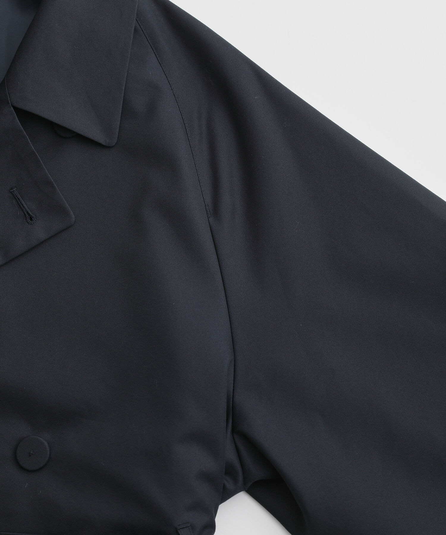 ADAM ET ROPE'「《撥水》ライトウェイトギャバ オーバーサイズ ロング トレンチコート / ユニセックス」|トレンチコート|