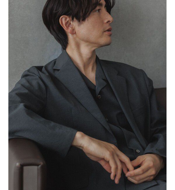 ADAM ET ROPE'「接触冷感【RIRANCHA】セットアップ / テーラードジャケット & スラックス」|スーツ|