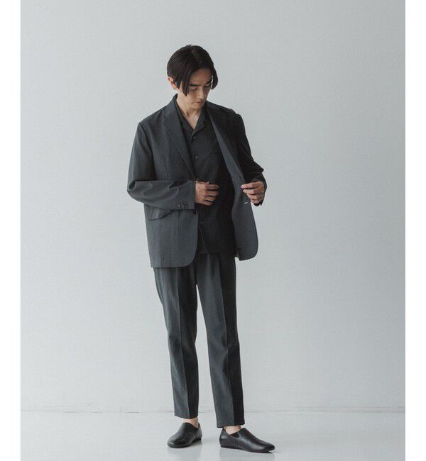 ADAM ET ROPE'「接触冷感【RIRANCHA】セットアップ / テーラードジャケット & スラックス」|スーツ|