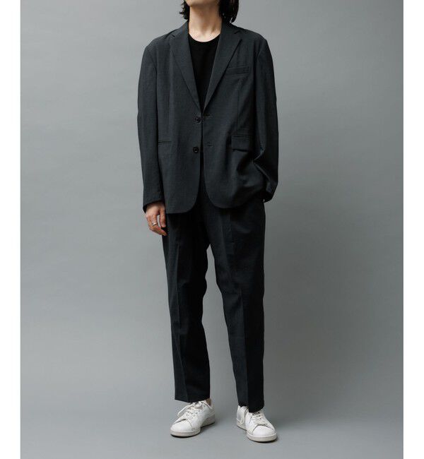 ADAM ET ROPE'「接触冷感【RIRANCHA】セットアップ / テーラードジャケット & スラックス」|スーツ|