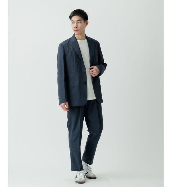 ADAM ET ROPE'「接触冷感【RIRANCHA】セットアップ / テーラードジャケット & スラックス」|スーツ|