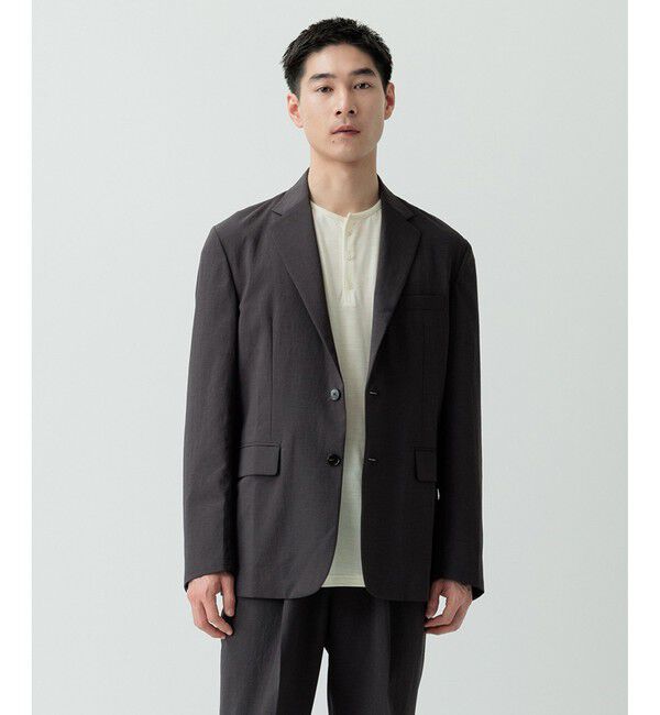 ADAM ET ROPE'「接触冷感【RIRANCHA】セットアップ / テーラードジャケット & スラックス」|スーツ|