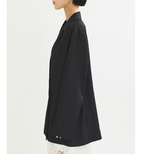 ADAM ET ROPE'「【サステナブル】ガウンジャケット」|テーラードジャケット|