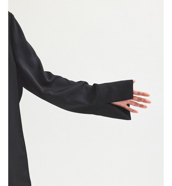 ADAM ET ROPE'「【サステナブル】ガウンジャケット」|テーラードジャケット|