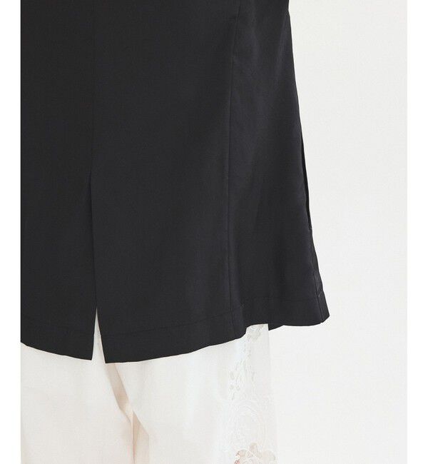 ADAM ET ROPE'「【サステナブル】ガウンジャケット」|テーラードジャケット|