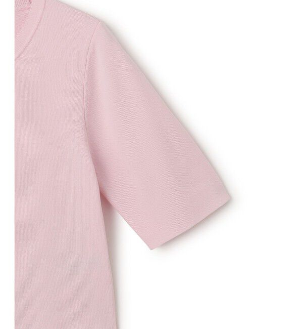 ADAM ET ROPE'「【サステナブル】クールタッチニットTシャツ」|Tシャツ・カットソー|