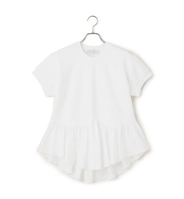 ADAM ET ROPE'「ペプラムスウェット」|Tシャツ・カットソー|