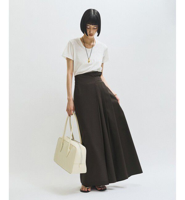 ADAM ET ROPE'「アシメタックスカート」|スカート|