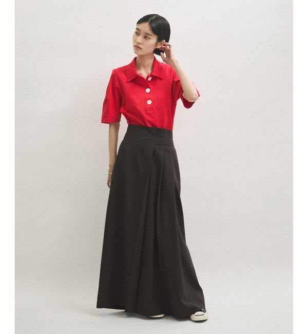 ADAM ET ROPE'「アシメタックスカート」|スカート|